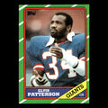 Elvis Patterson #153 1986 Topps New York Giants Football Card NFL EX