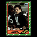 Fulton Walker #66 1986 Topps Los Angeles Raiders Football Card NFL EX