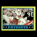 Craig James #29 1986 Topps New England Patriots Football Card NFL EX