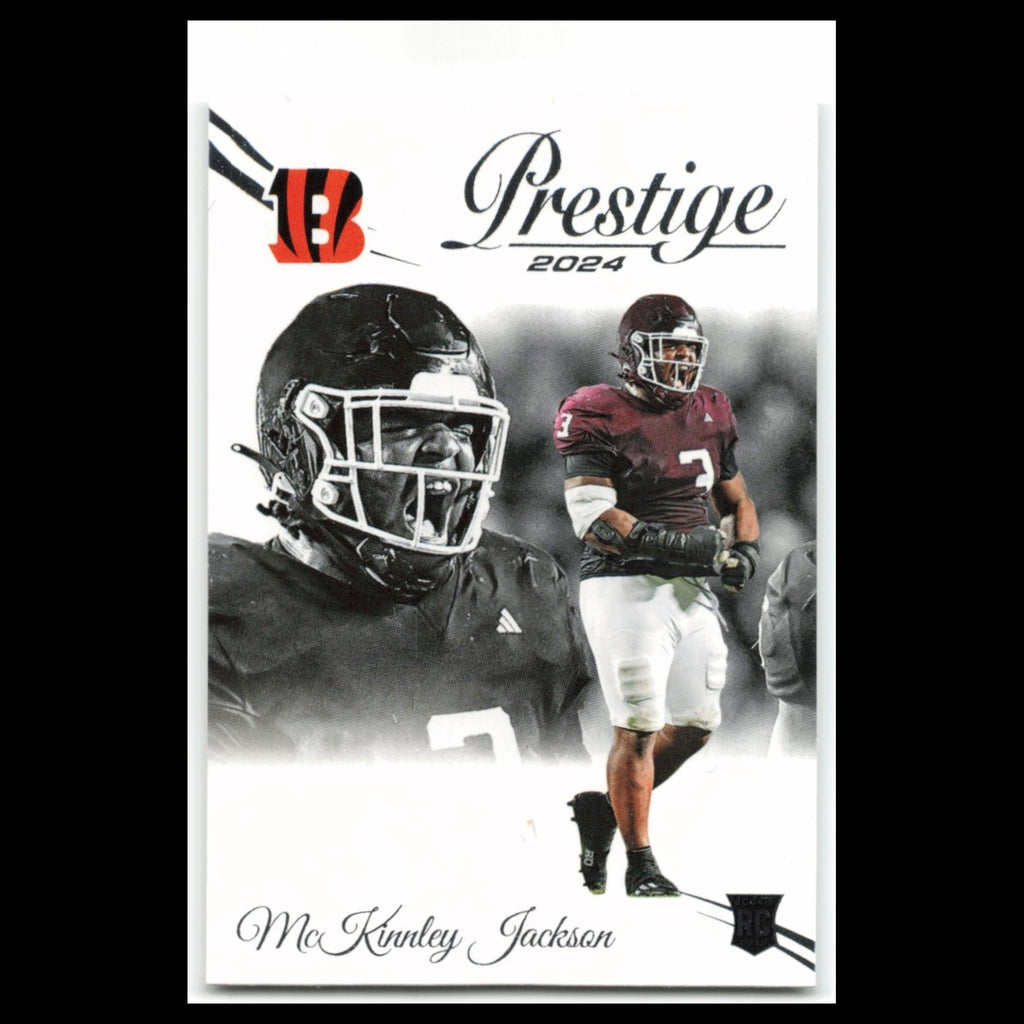 McKinnley Jackson Rookie #369 2024 Panini Prestige Cincinnati Bengals Football