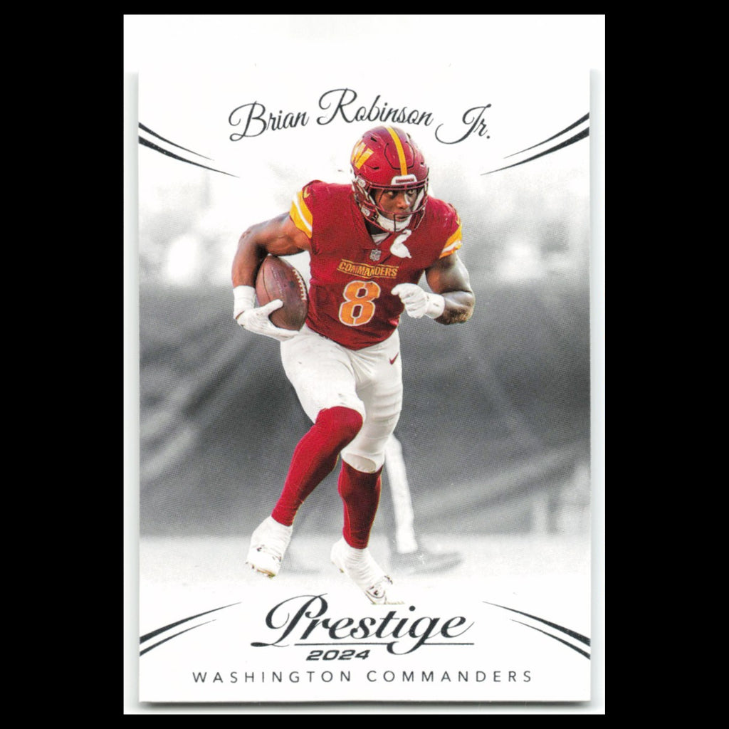Brian Robinson Jr #294 2024 Panini Prestige Washington Commanders Football Card