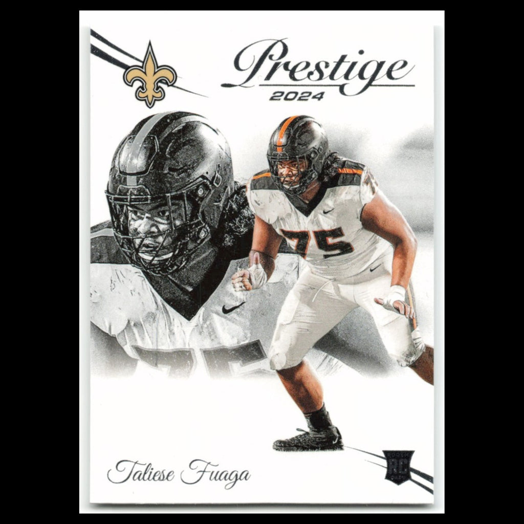 Taliese Fuaga Rookie #312 2024 Panini Prestige New Orleans Saints Football Card