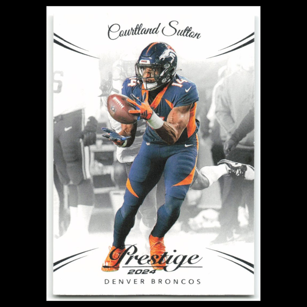 Courtland Sutton #88 2024 Panini Prestige Denver Broncos Football Card NFL NM