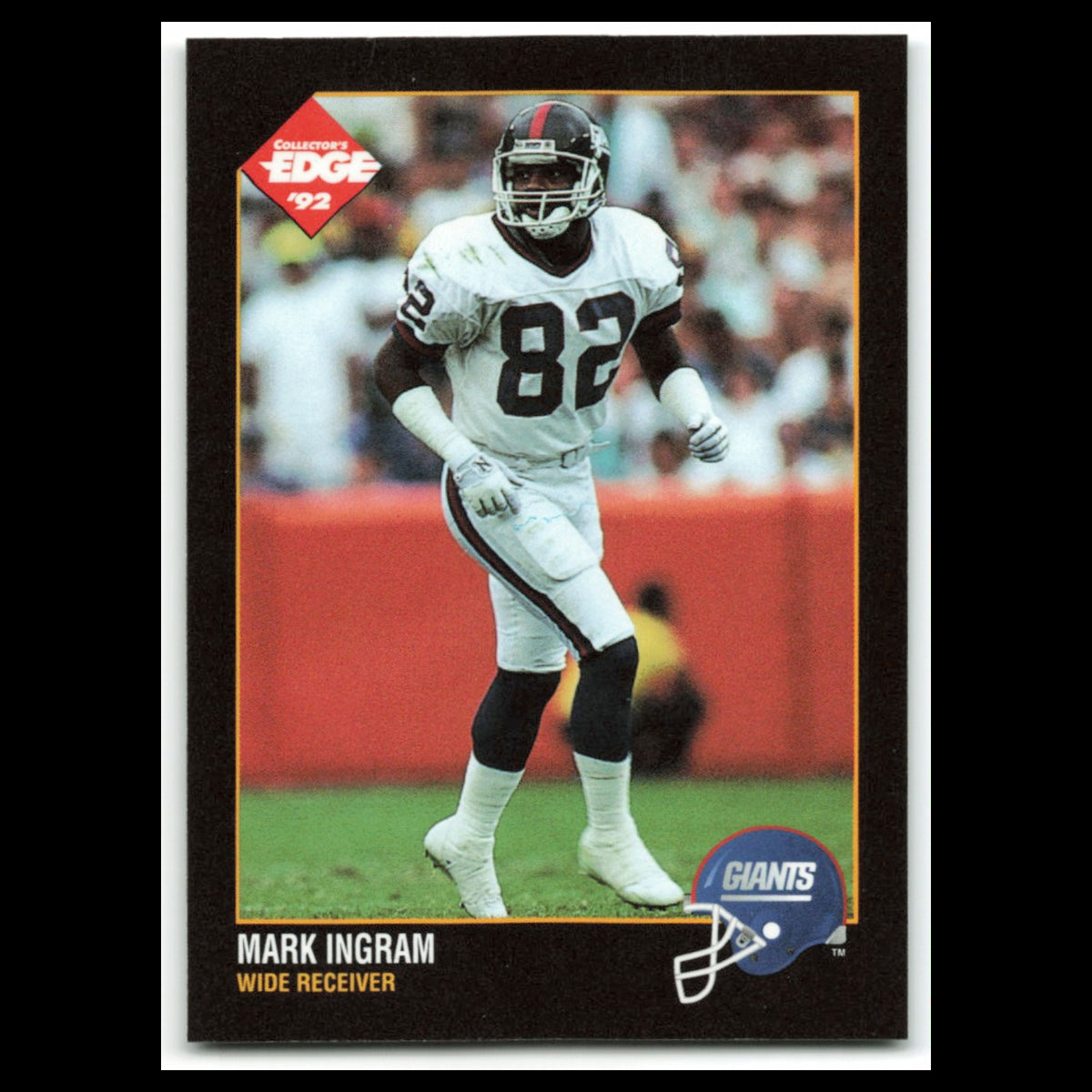 Mark Ingram #118 1992 Collectors Edge New York Giants Football Card NFL NM
