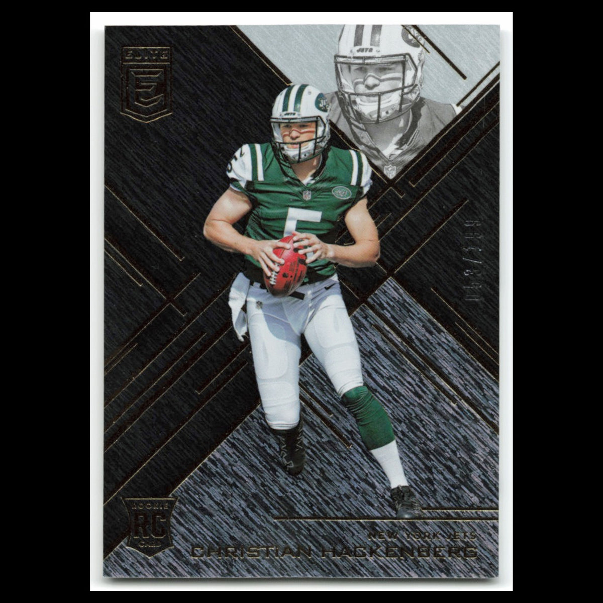 Christian Hackenberg Rookie #174 2016 Donruss Elite New York Jets Football Card