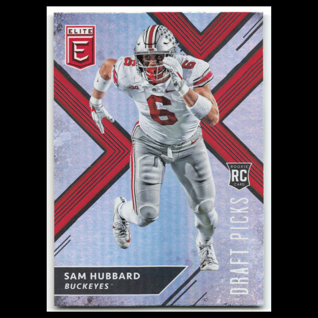 Sam Hubbard Rookie #150 2018 Panini Elite Draft Picks Ohio State Buckeyes Card