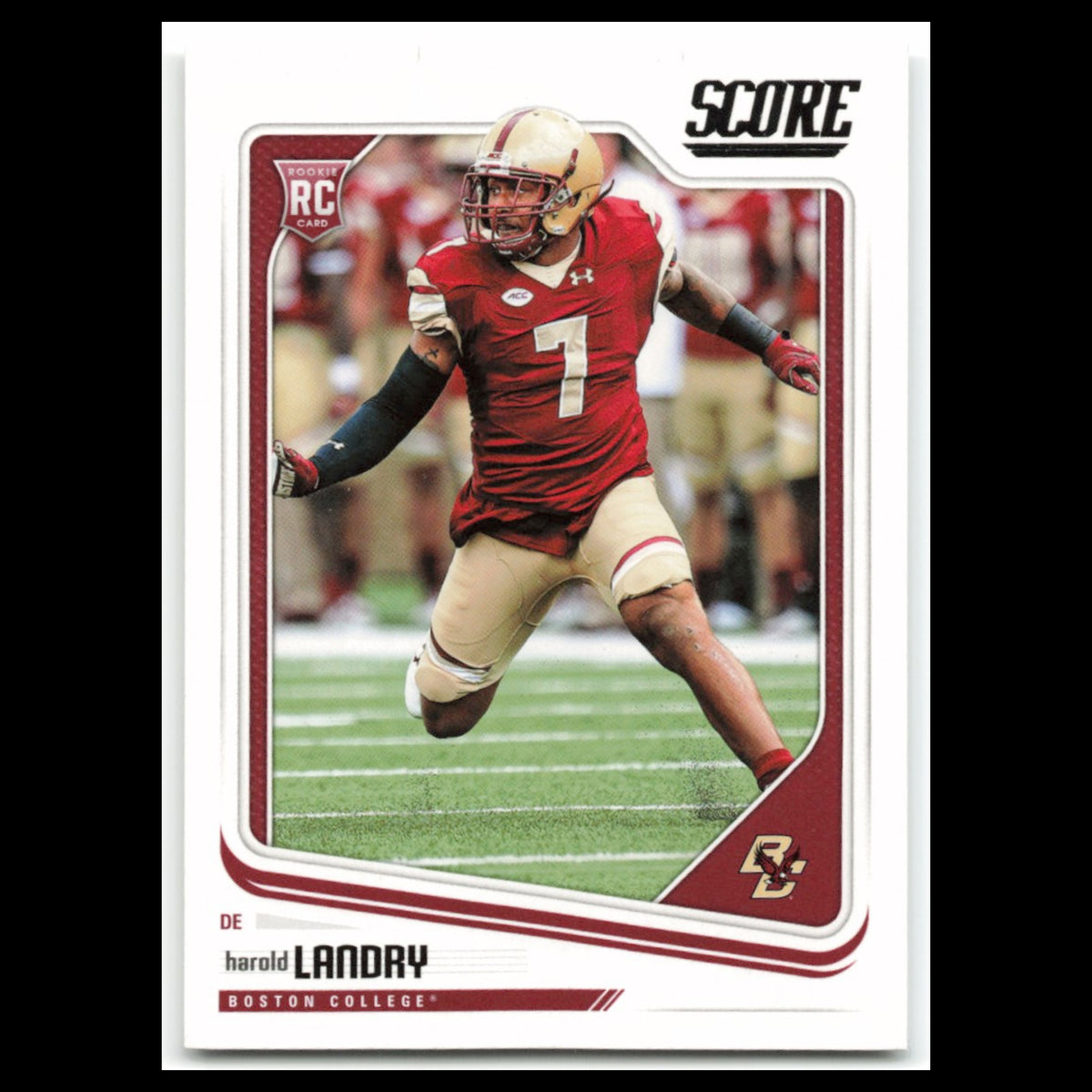 Harold Landry Rookie #344 2018 Score Boston College Eagles Football Card NFL NM