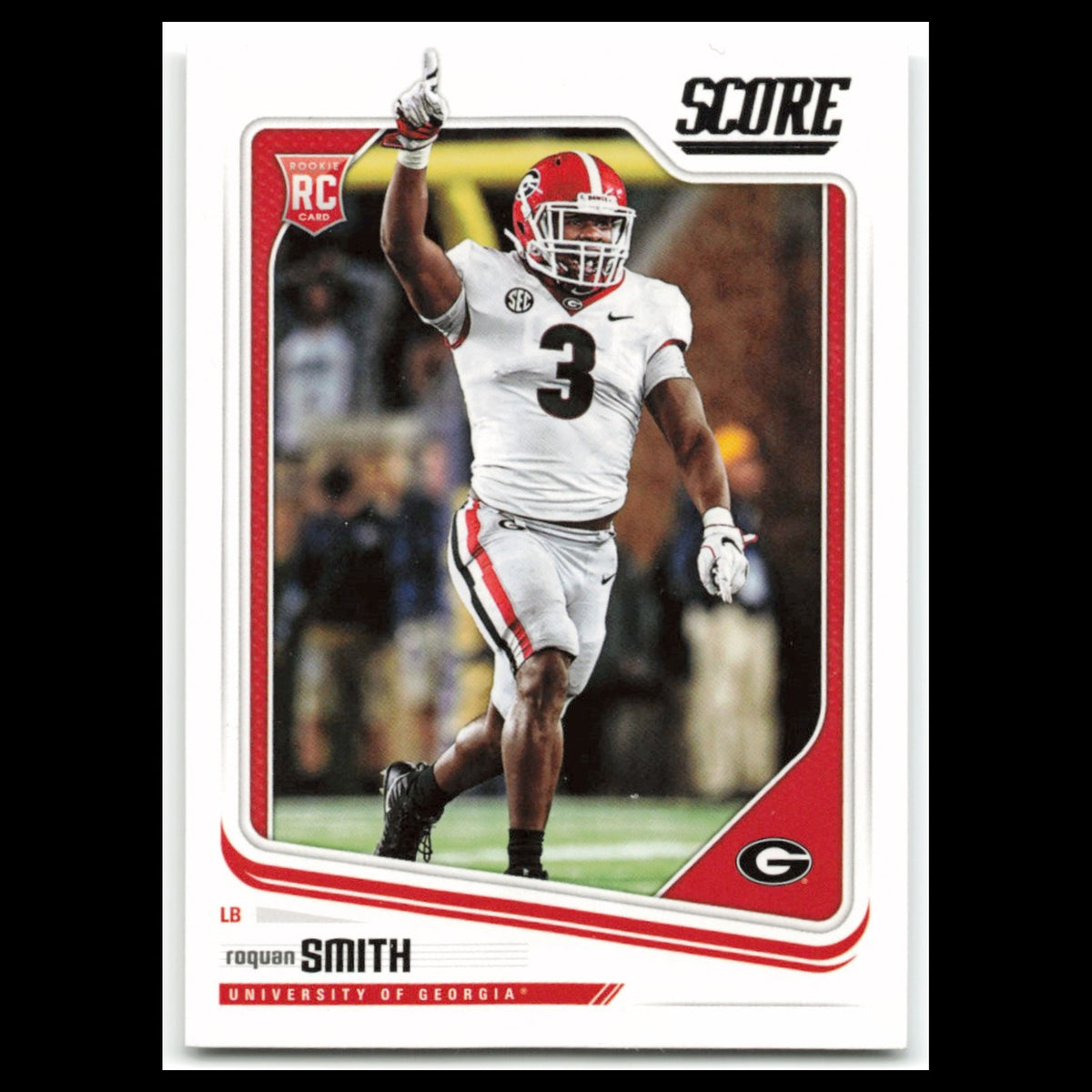 Roquan Smith Rookie #342 2018 Score Georgia Bulldogs Football Card NFL NM