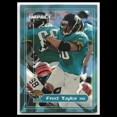Fred Taylor #6 2000 Skybox Impact Jacksonville Jaguars Football Card NFL NM