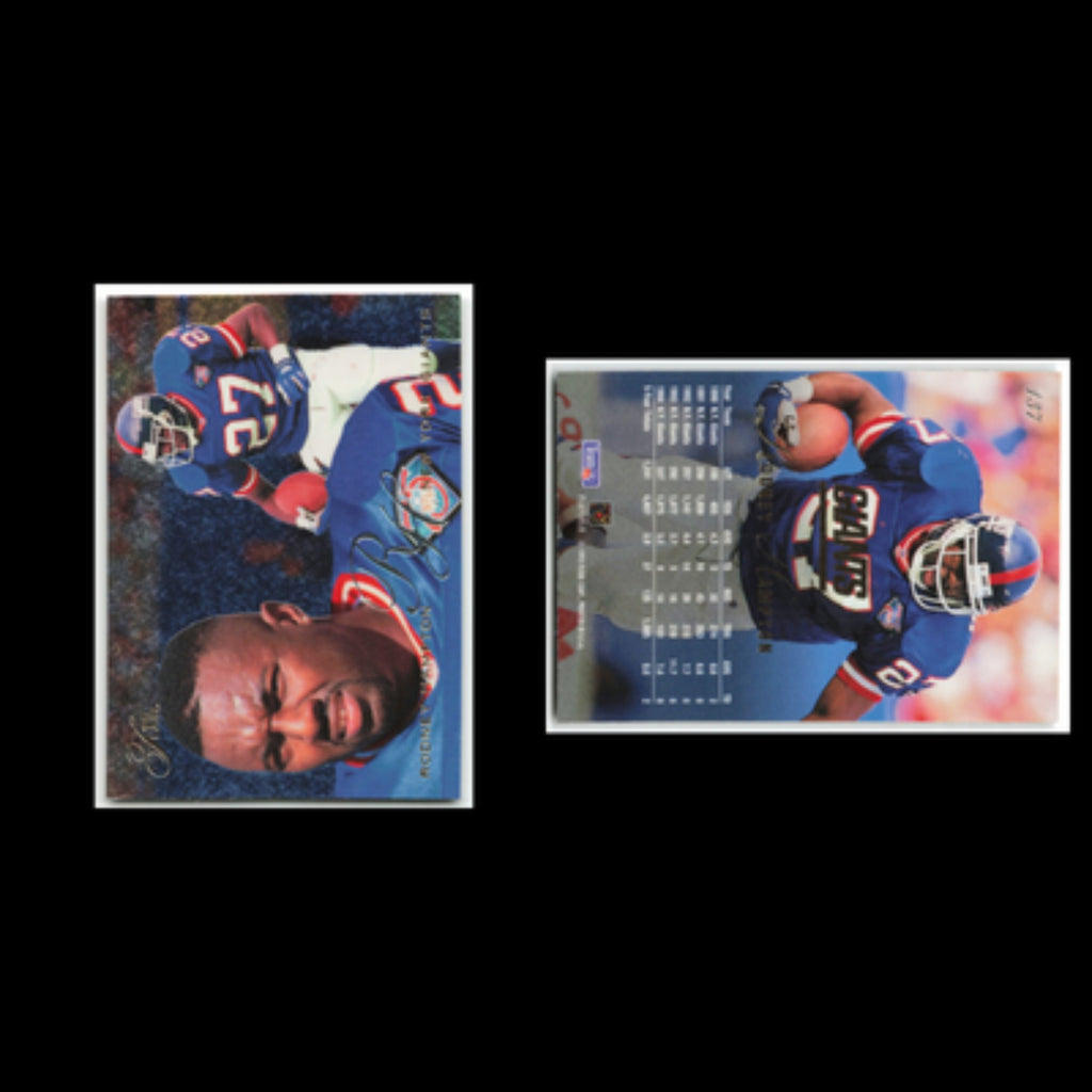 Rodney Hampton #137 1995 Flair New York Giants Football Card NFL NM