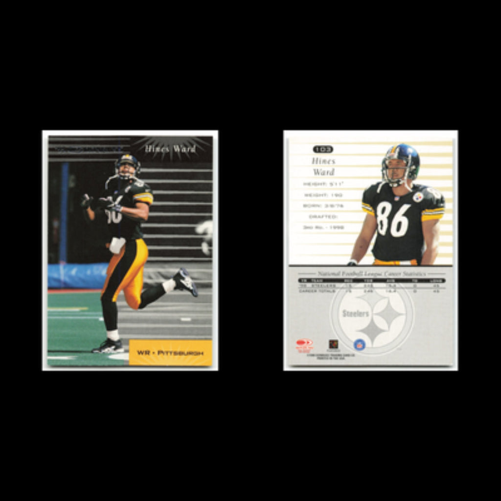 Hines Ward #103 1999 Donruss Pittsburgh Steelers Football Card NFL NM