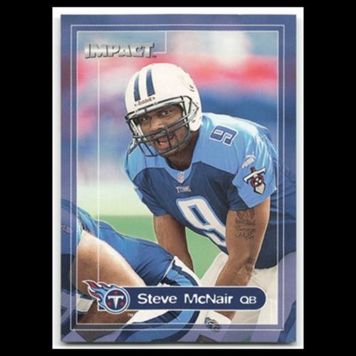 Steve McNair #60 2000 Skybox Impact Tennessee Titans Football Card NFL NM