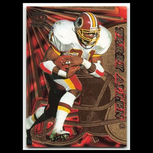 Terry Allen #141 1997 Pacific Dynagon Prism Washington Redskins Football Card NM