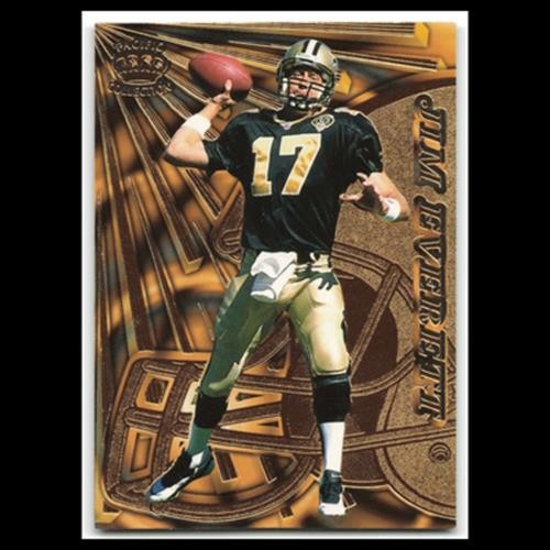Jim Everett #93 1997 Pacific Dynagon Prism New Orleans Saints Football Card NFL