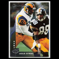 Leslie ONeal #186 1997 Donruss St. Louis Rams Football Card NFL NM