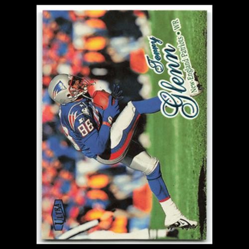 Terry Glenn #71 1998 Fleer Ultra New England Patriots Football Card NFL NM