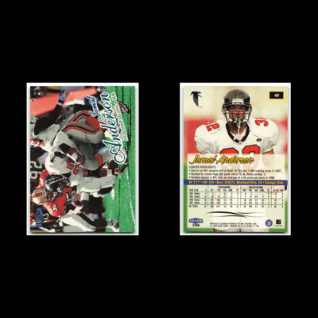 Jamal Anderson #49 1998 Fleer Ultra Atlanta Falcons Football Card NFL NM