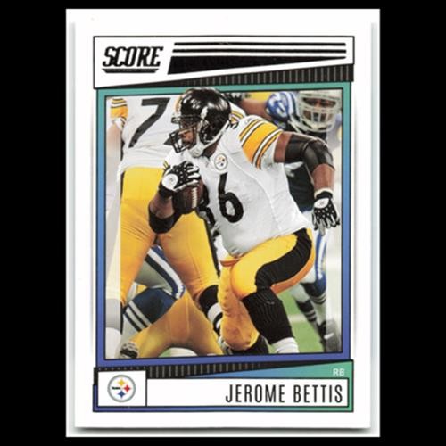 Jerome Bettis #219 2022 Score Pittsburgh Steelers Football Card NFL NM