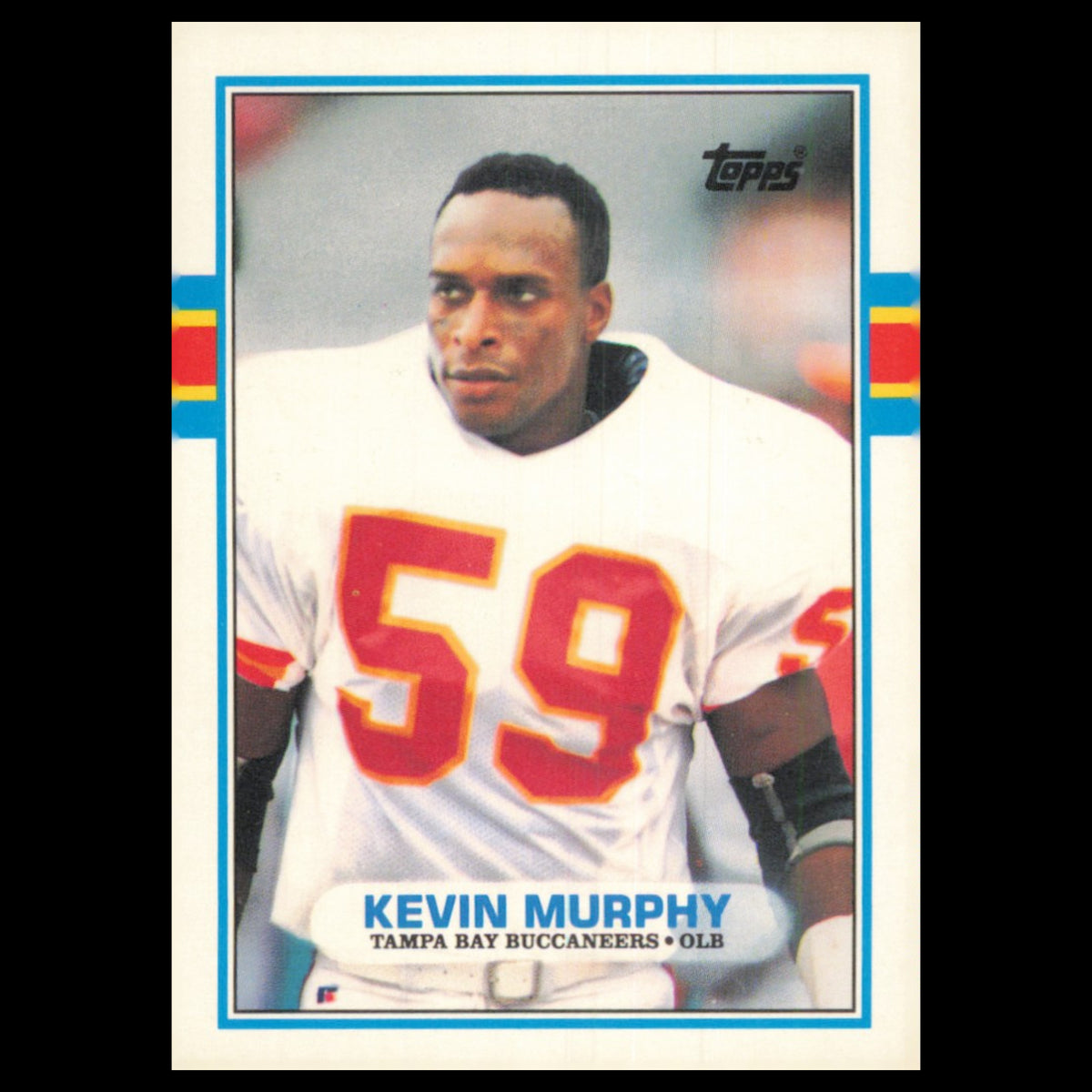 Kevin Murphy Rookie #64T 1989 Topps Traded Tampa Bay Buccaneers Football Card NM