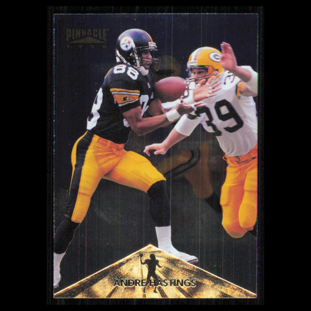 Andre Hastings #123 1996 Pinnacle Pittsburgh Steelers Football Card NFL NM