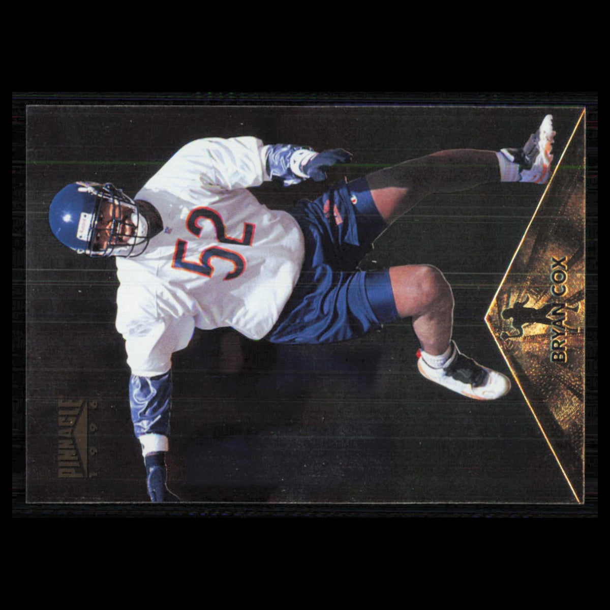 Bryan Cox #137 1996 Pinnacle Chicago Bears Football Card NFL NM