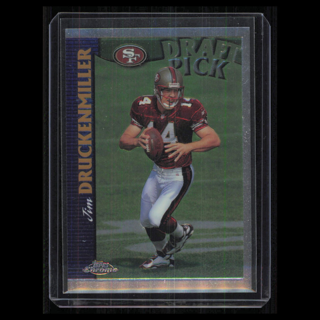Jim Druckenmiller Rookie #150 1997 Topps Chrome San Francisco 49ers Football NFL
