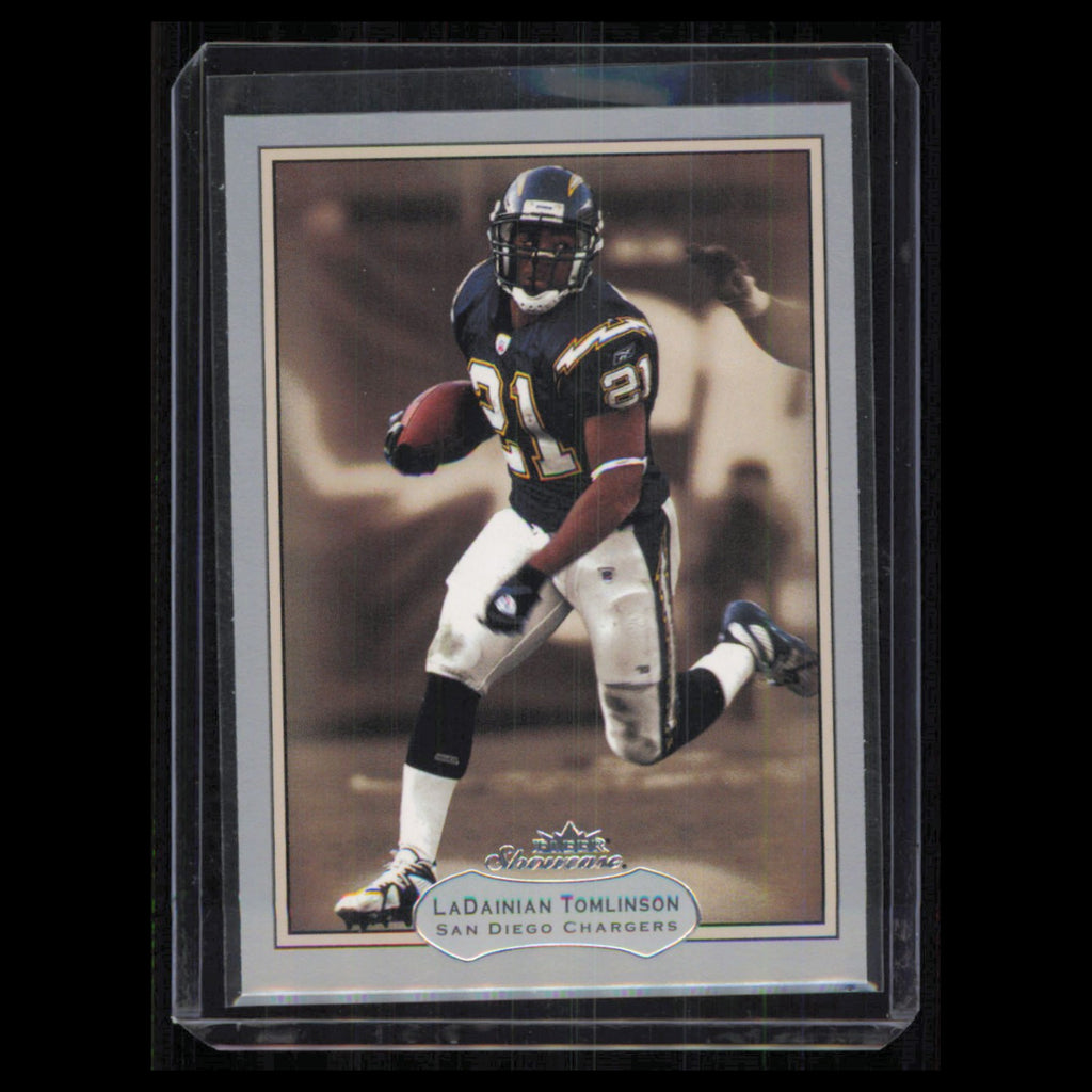 LaDainian Tomlinson #88 2003 Fleer Showcase San Diego Chargers Football Card NFL