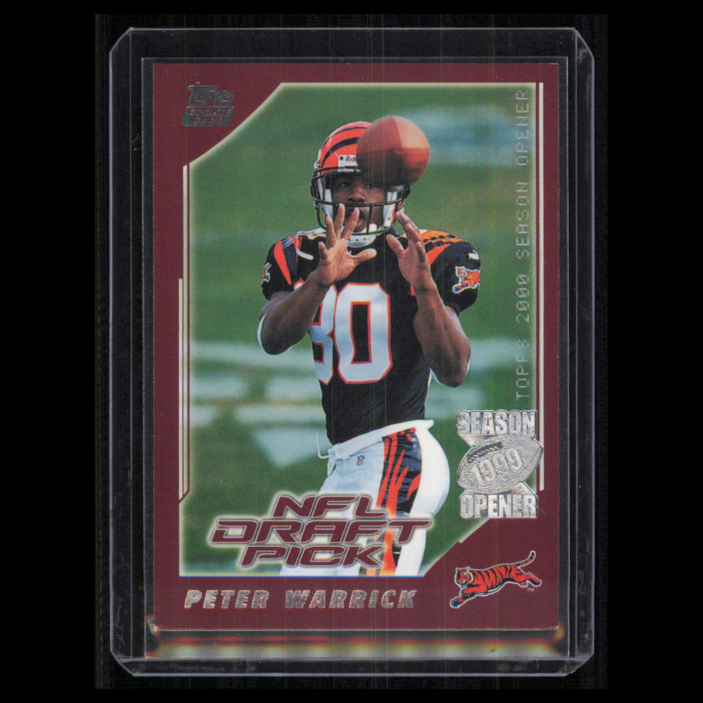 Peter Warrick Rookie #216 1999 Topps Season Opener Cincinnati Bengals Football