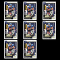 Jeremy Shockey Lot 8 Football Cards 2003 Score New York Giants Set Collection NM
