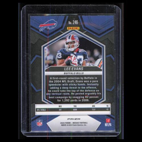 Lee Evans #246 2024 Panini Mosaic Buffalo Bills Football Card NFL NM
