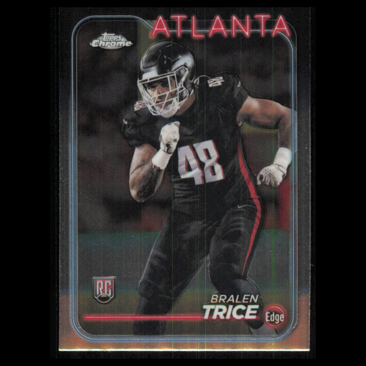 Bralen Trice Rookie #234 2024 Topps Chrome Atlanta Falcons Football Card NFL NM