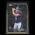 Devin Leary Rookie #248 2024 Topps Chrome Baltimore Ravens Football Card NFL NM