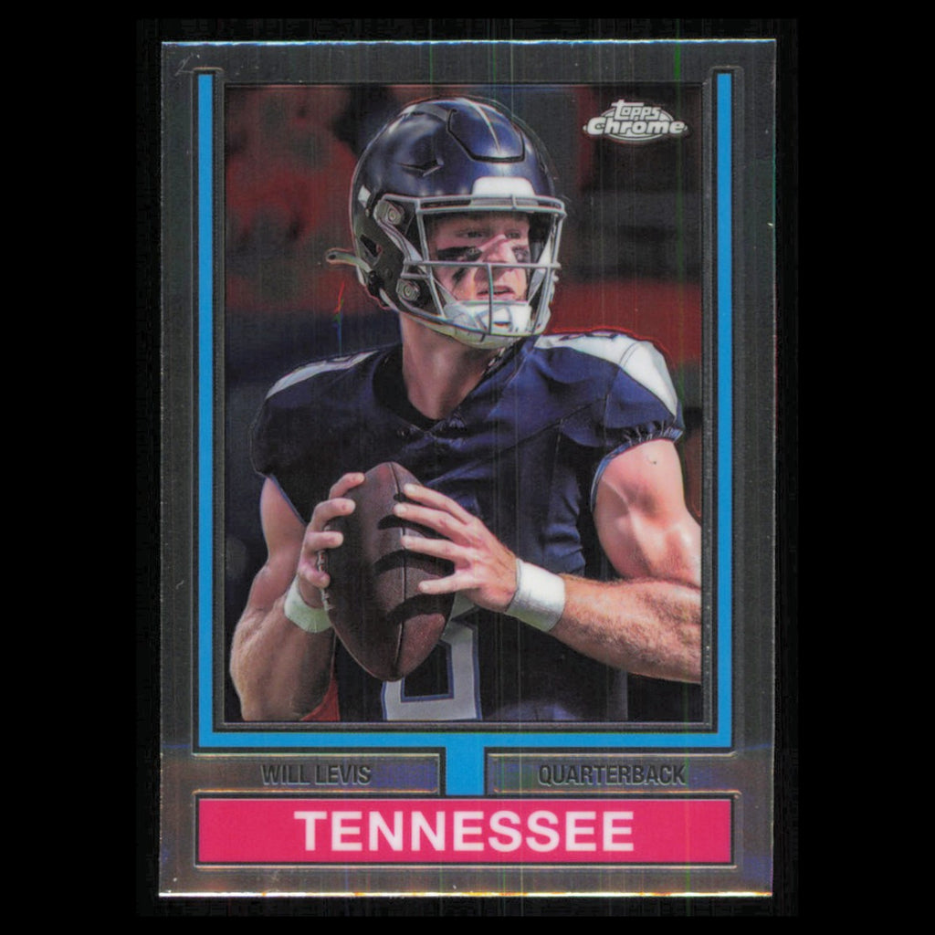 Will Levis #6 2024 Topps Chrome Tennessee Titans Football Card NFL NM