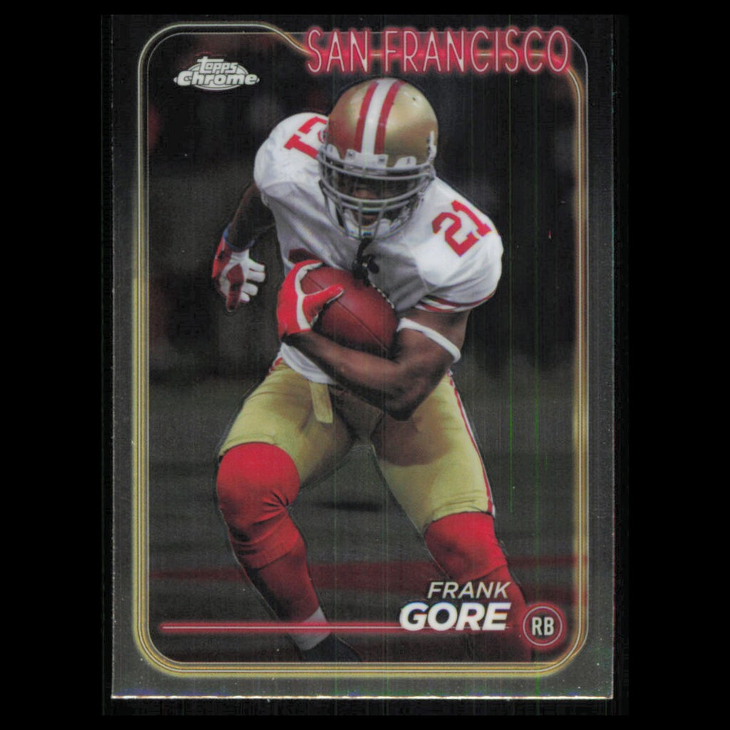 Frank Gore #179 2024 Topps Chrome San Francisco 49ers Football Card NFL NM