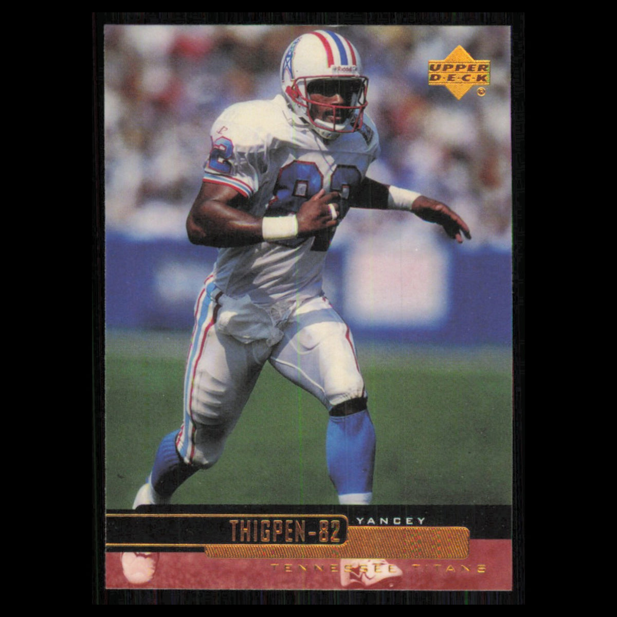 Yancey Thigpen #215 1999 Upper Deck Tennessee Titans Football Card NFL NM