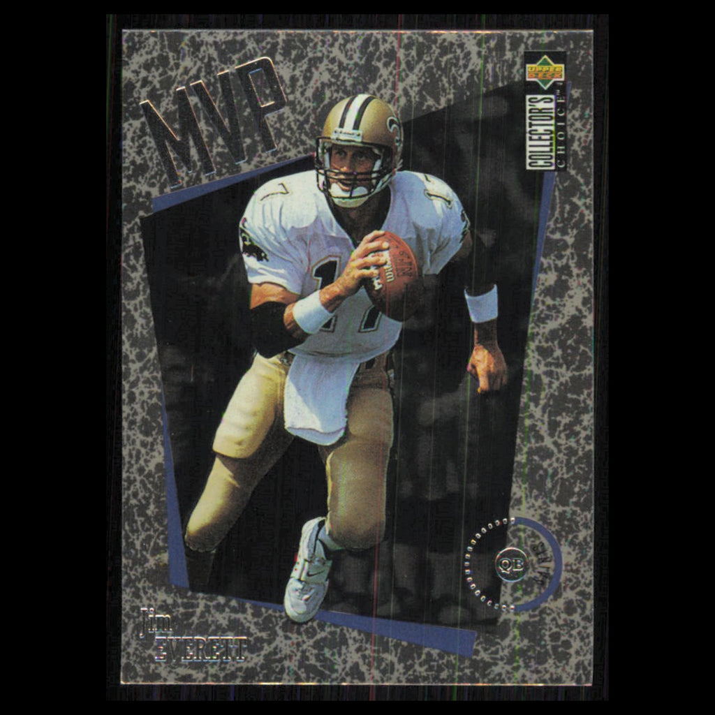 Jim Everett #M30 1996 Collectors Choice MVPs New Orleans Saints Football Card NM
