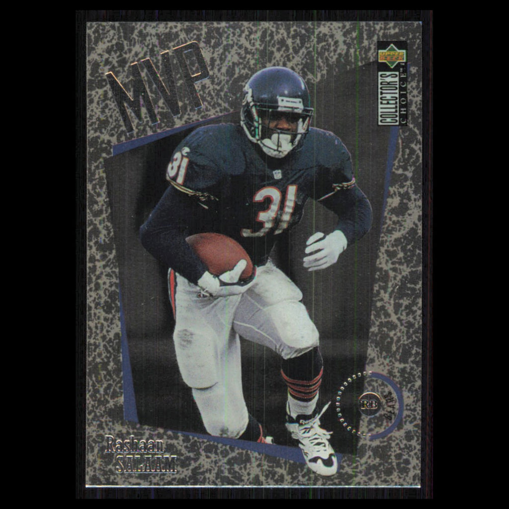 Rashaan Salaam #M7 1996 Collectors Choice MVPs Chicago Bears Football Card NFL