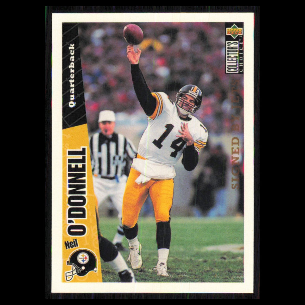 Neil ODonnell #337 1996 Collectors Choice New York Jets Football Card NFL NM