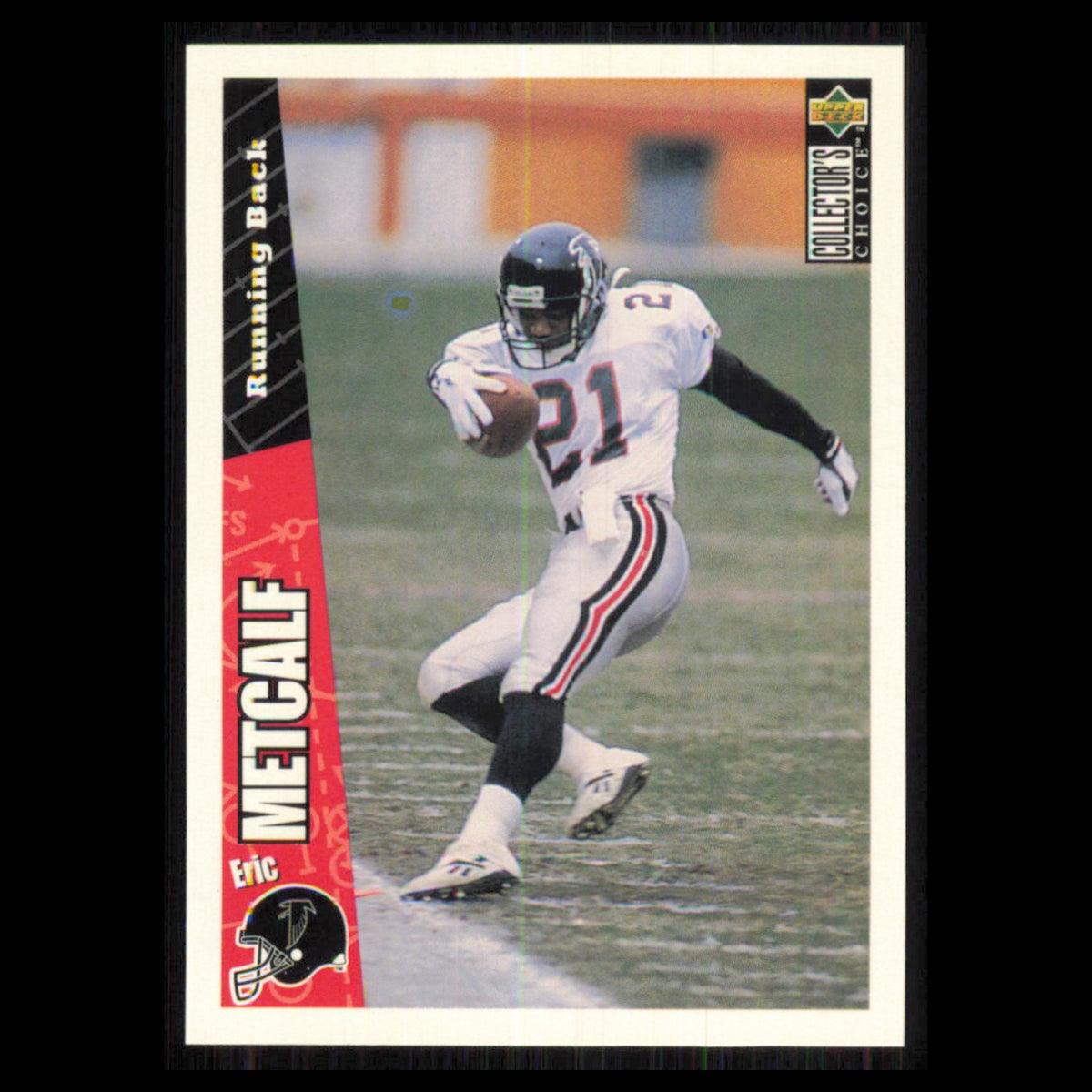 Eric Metcalf #139 1996 Collectors Choice Atlanta Falcons Football Card NFL NM