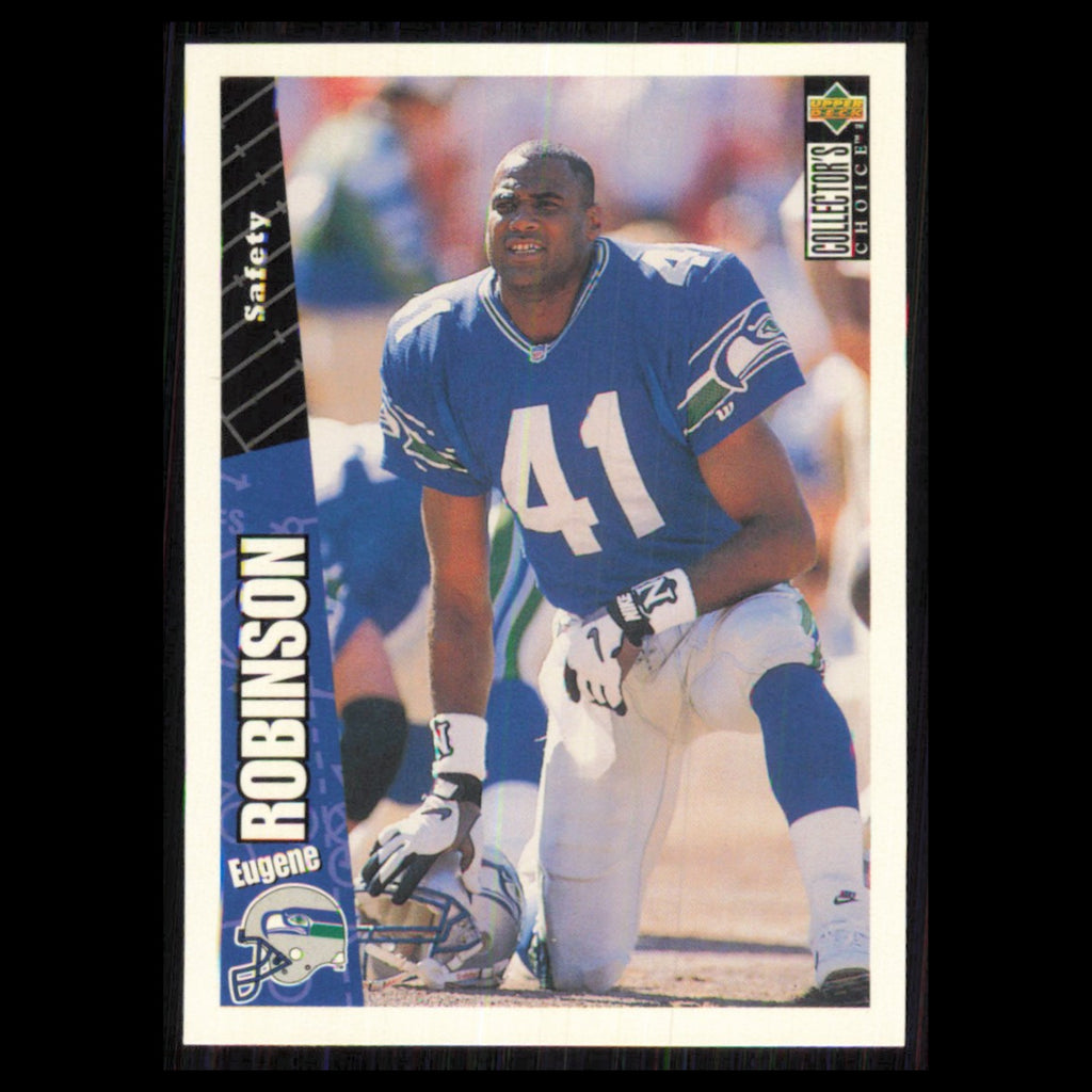 Eugene Robinson #135 1996 Collectors Choice Seattle Seahawks Football Card NFL