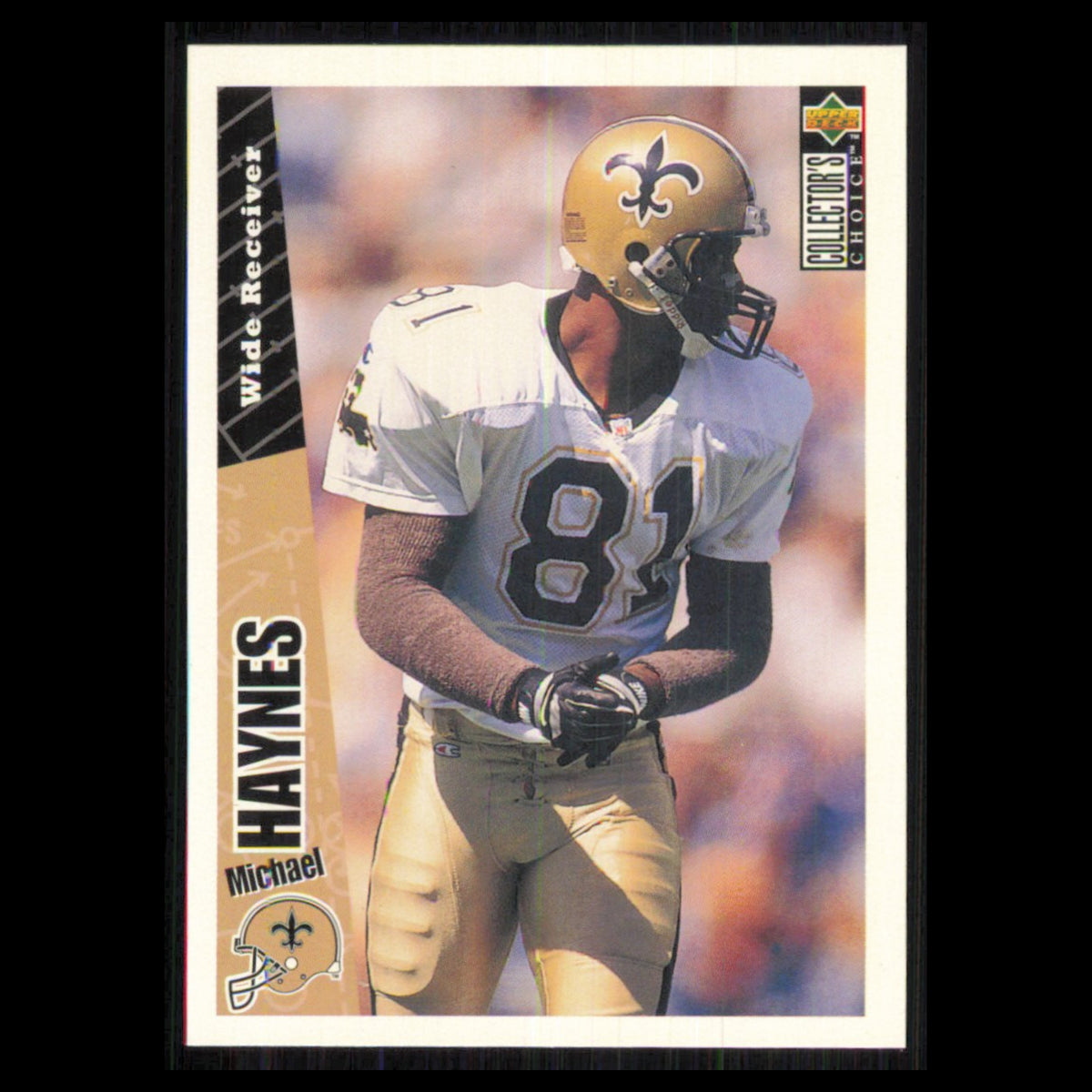 Michael Haynes #216 1996 Collectors Choice New Orleans Saints Football Card NFL