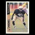 Tyrone Hughes #186 1996 Collectors Choice New Orleans Saints Football Card NFL