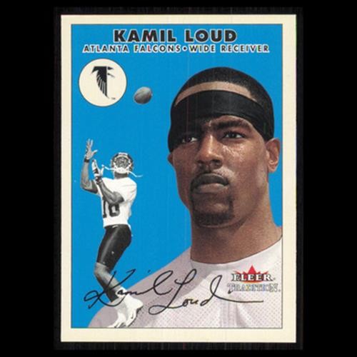 Kamil Loud #262 2000 Fleer Tradition Atlanta Falcons Football Card NFL NM