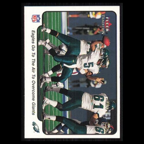 Donovan McNabb #388 2000 Fleer Tradition Philadelphia Eagles Football Card NFL