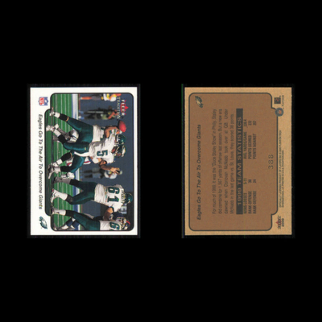 Donovan McNabb #388 2000 Fleer Tradition Philadelphia Eagles Football Card NFL