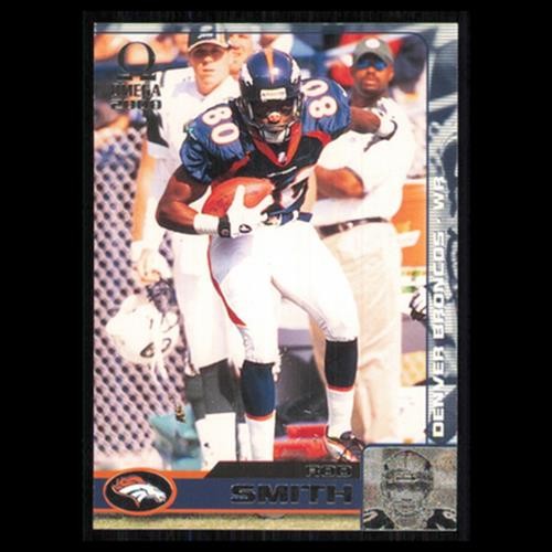 Rod Smith #46 2001 Pacific Omega Denver Broncos Football Card NFL NM