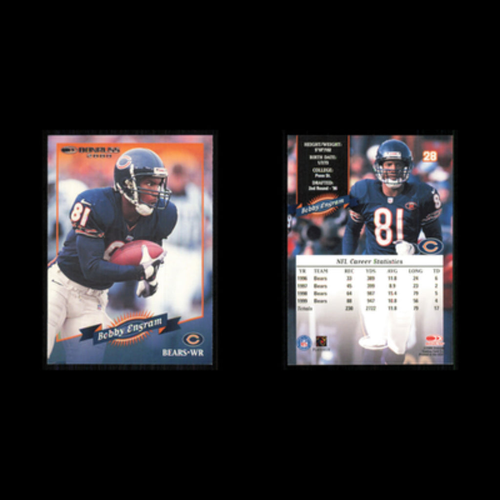 Bobby Engram #28 2000 Donruss Chicago Bears Football Card NFL NM