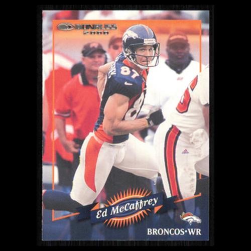 Ed McCaffrey #51 2000 Donruss Denver Broncos Football Card NFL NM