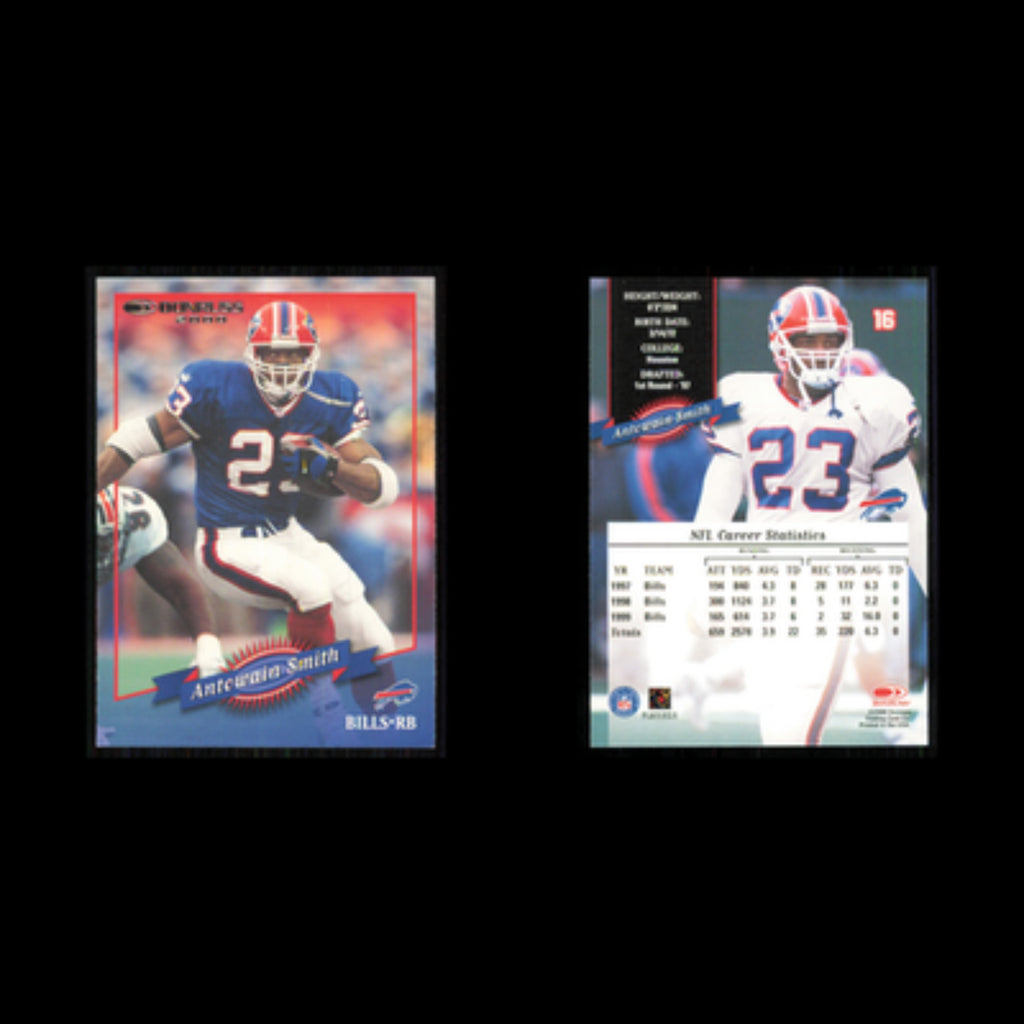 Antowain Smith #16 2000 Donruss Buffalo Bills Football Card NFL NM