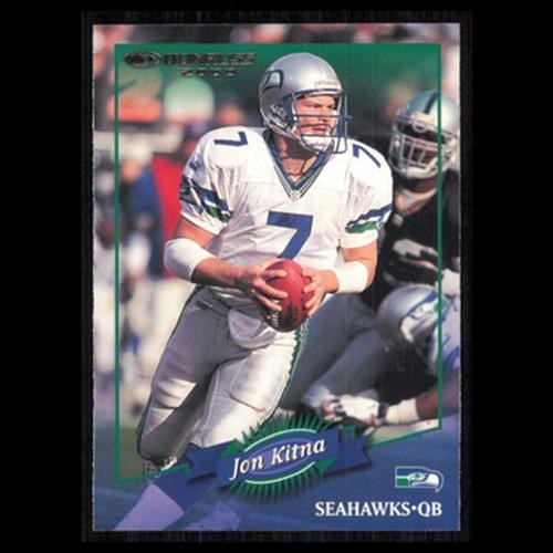 Jon Kitna #122 2000 Donruss Seattle Seahawks Football Card NFL NM